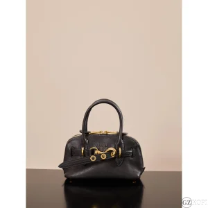 ミュウミュウ（Miu Miu） アバンチュール ミニ ナッパレザー バッグ 5BP090_2BBL｜ブラック ミニ