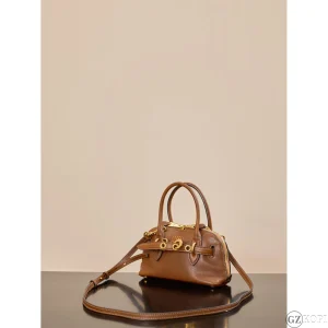 ミュウミュウ（Miu Miu） アバンチュール ミニ ナッパレザー バッグ 5BP090_2BBL｜ブラウン ミニ