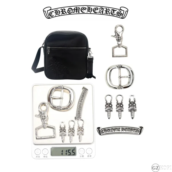 クロムハーツ（Chrome Hearts）TAKA BAG セメタリークロスパッチ