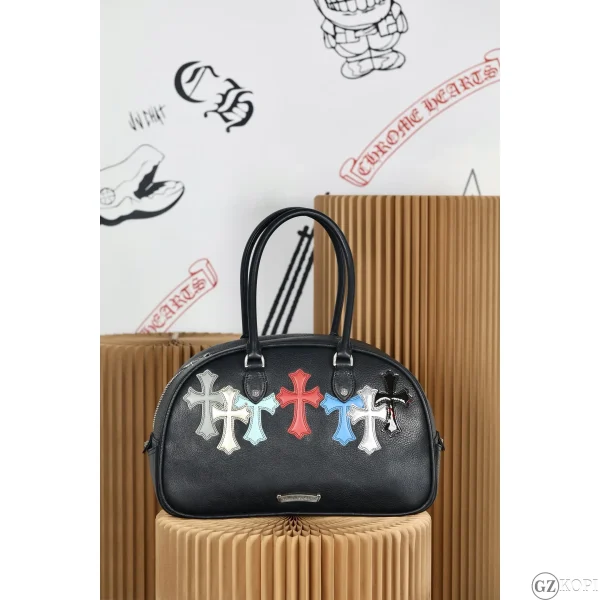 CHROME HEARTS クロムハーツ ジムバッグ セメタリー クロスパッチ