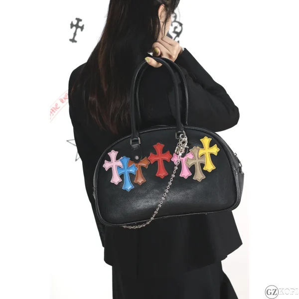 CHROME HEARTS クロムハーツ ジムバッグ セメタリー クロスパッチ