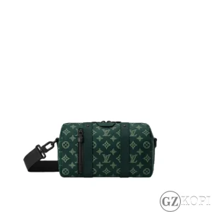ルイ･ヴィトン メンズ バッグ M27184 | シティ･キーポル モノグラム･シャドウ Forest Green【コスパ抜群】